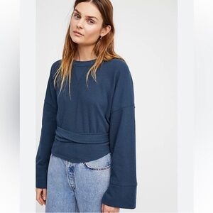 Free People Beach Open Back Pullover